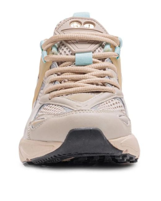 Zapatillas con paneles de malla HIDE & JACK de color Natural