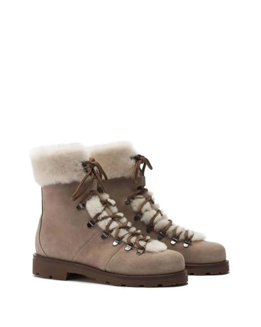 Scarosso Brown Kat Combat Boots