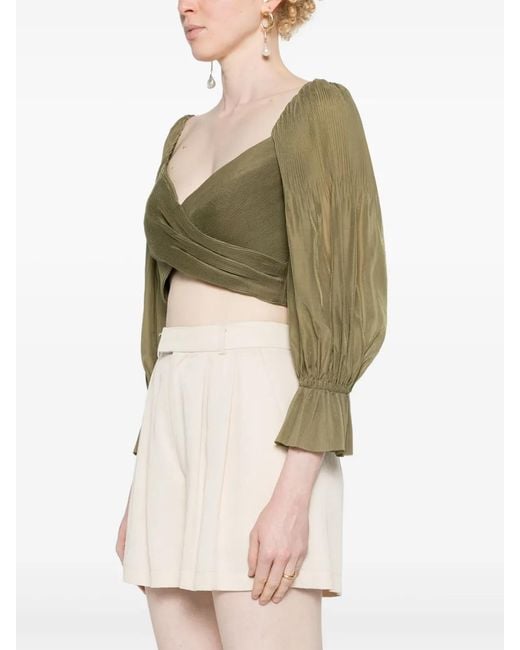 Zimmermann Green Blouses