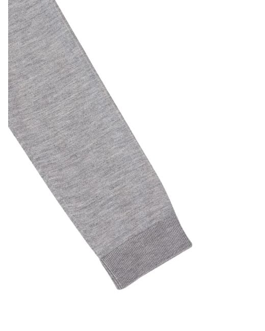 Gucci ボタン カーディガン Gray
