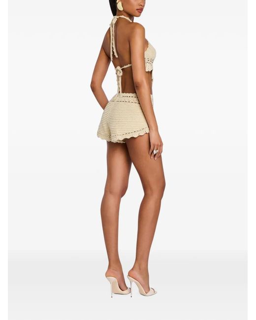 retroféte White Isaure Crochet Top