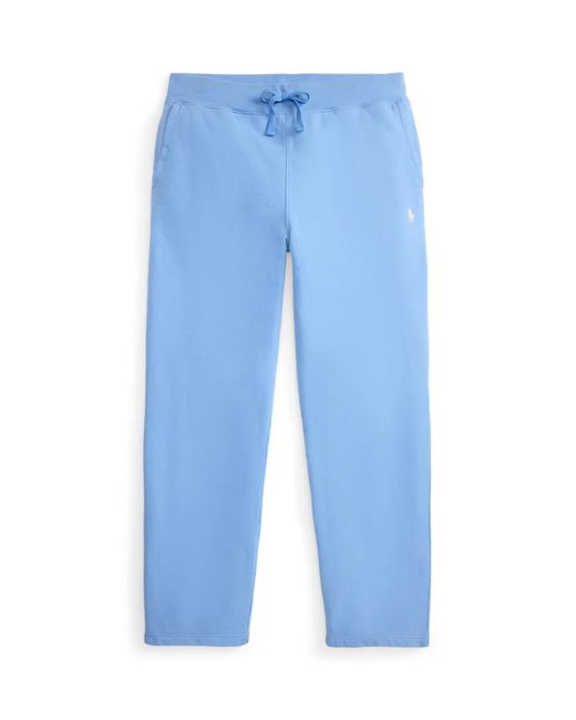 Polo Ralph Lauren Blue Loopback Cotton Trousers for men
