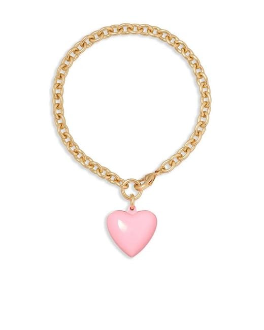 Roxanne Assoulin White The Mini Puffy Heart Bracelet