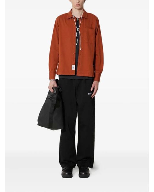 Camicia Mini Problema Uniform di Aries in Orange
