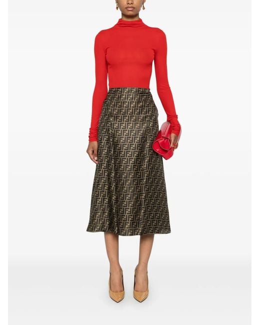 Fendi Brown Skirts