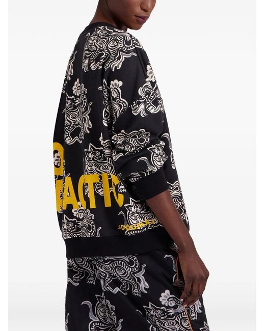 LaDoubleJ Gray Off Court Sweatshirt