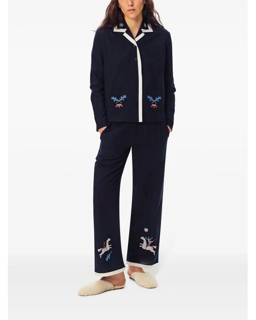 Sleeper Blue Kotyk Blouse