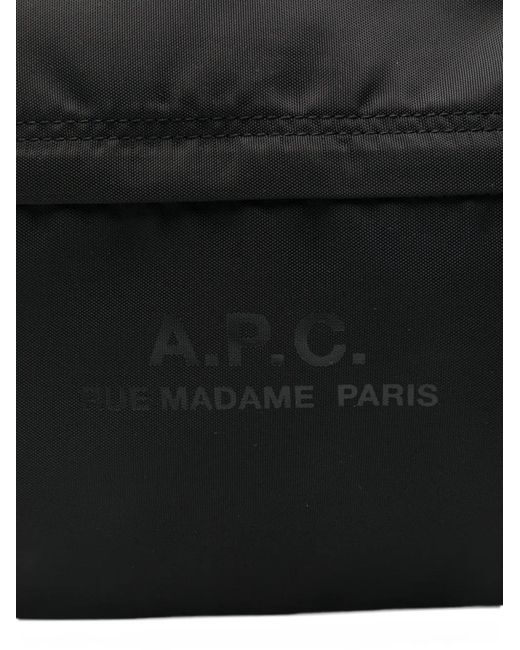 A.P.C. Black Backstage Backpack