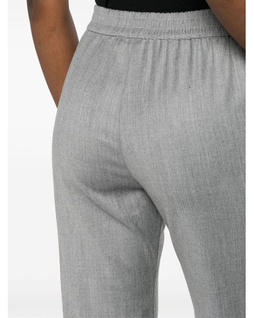 Pantalon de jogging chiné à coupe ample Ermanno Scervino en coloris Gray