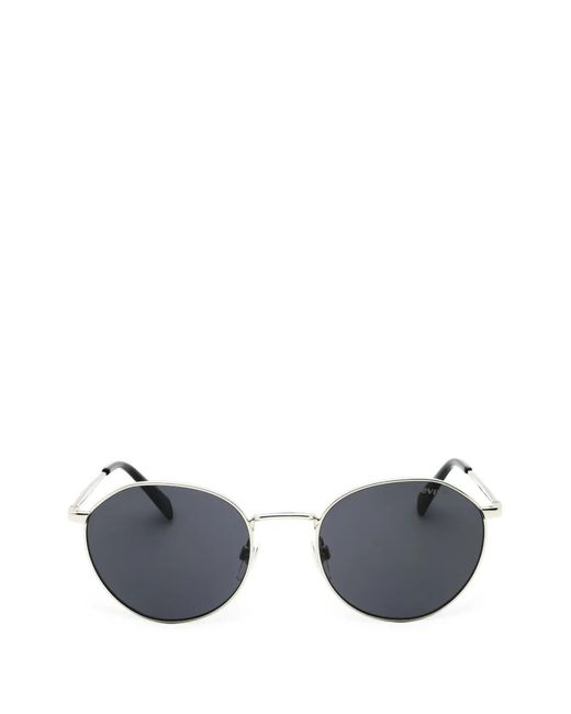 Levi's Blue Round-Frame Sunglasses