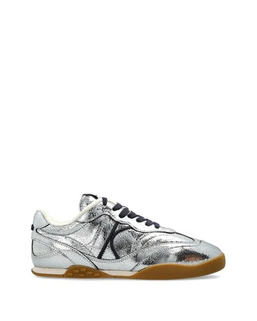Kate Spade White Ks Drift Leather Sneakers