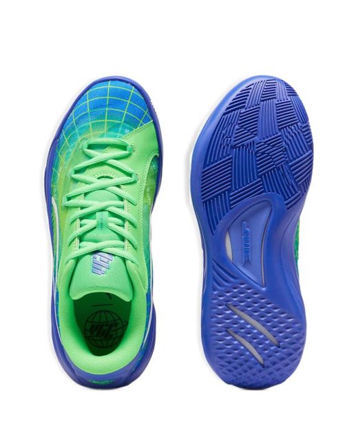 PUMA Blue All-Pro Nitro Marcus Smart Sneakers for men