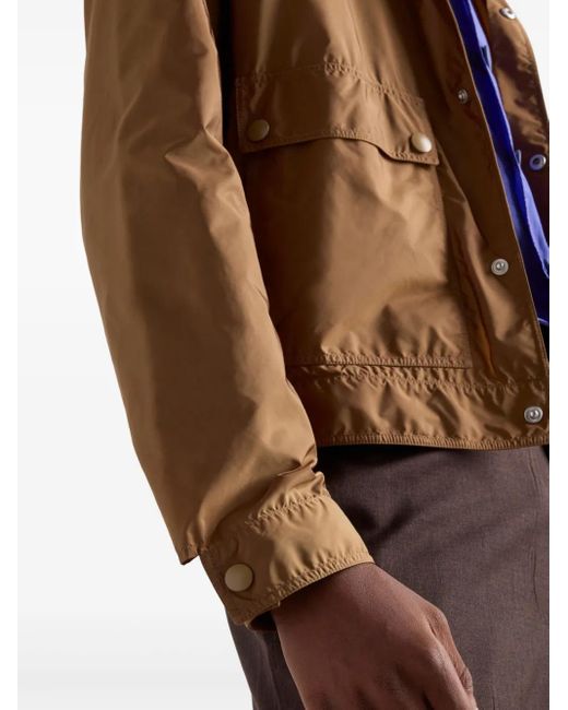 Prada Brown Re-Nylon Jacket for men