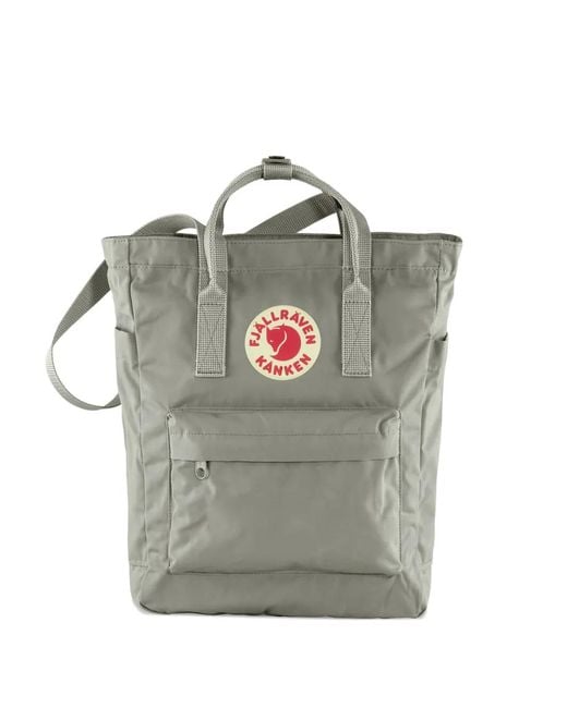 Fjallraven Gray Kånken Tote Backpack