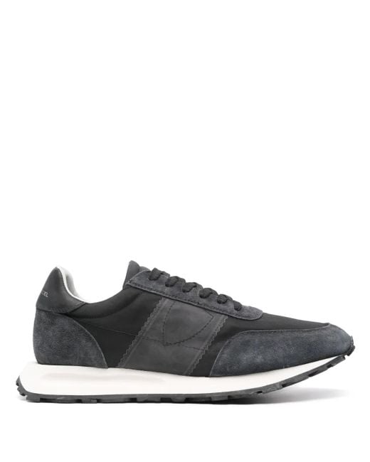 Philippe Model Gray Calf Leather Tour Sneakers for men