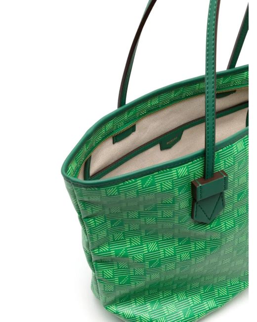Sac Cabas Saint Tropez En Cuir Moreau en coloris Green