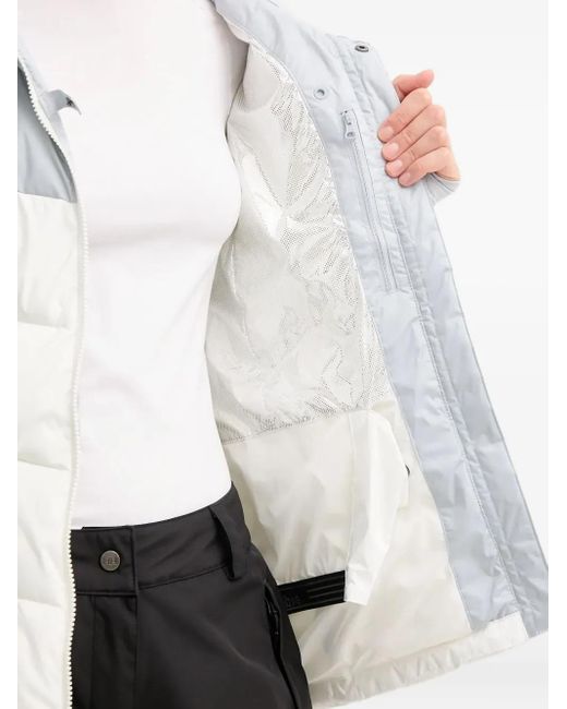 Giacca Da Sci Con Cappuccio E Zip di Columbia in White