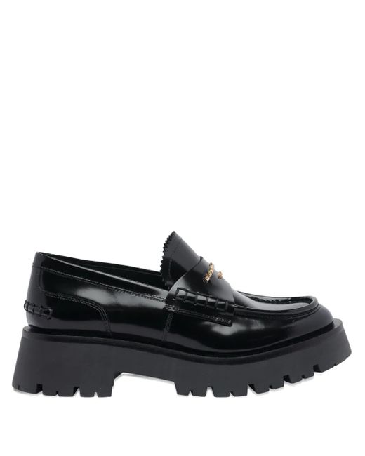 Alexander Wang Black 45Mm Carter Leather Loafers