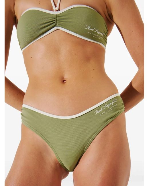 Karl Lagerfeld Green Hotel Karl Bikini Bottom