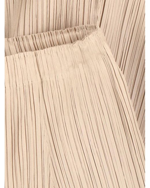 Pleats Please Issey Miyake プリーツ パンツ Natural