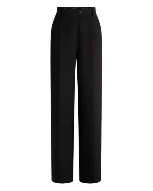 Fusalp Black Exposed-Seam Trousers