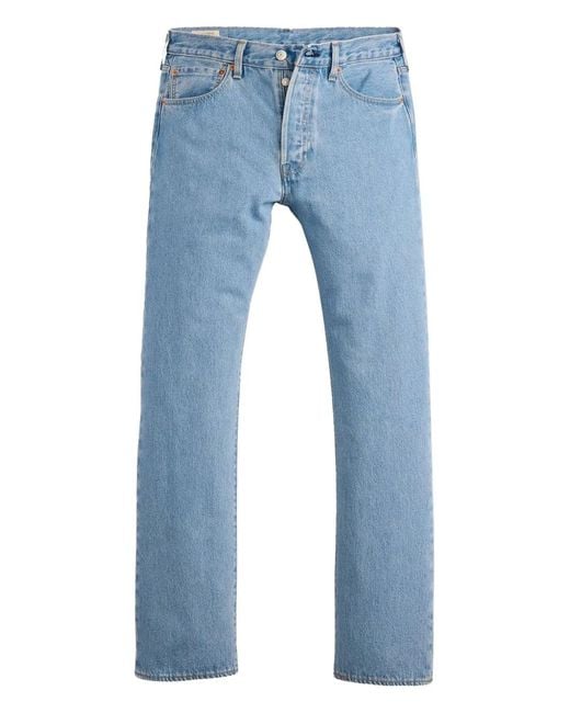 Levi's Straight Jeans in het Blue voor heren