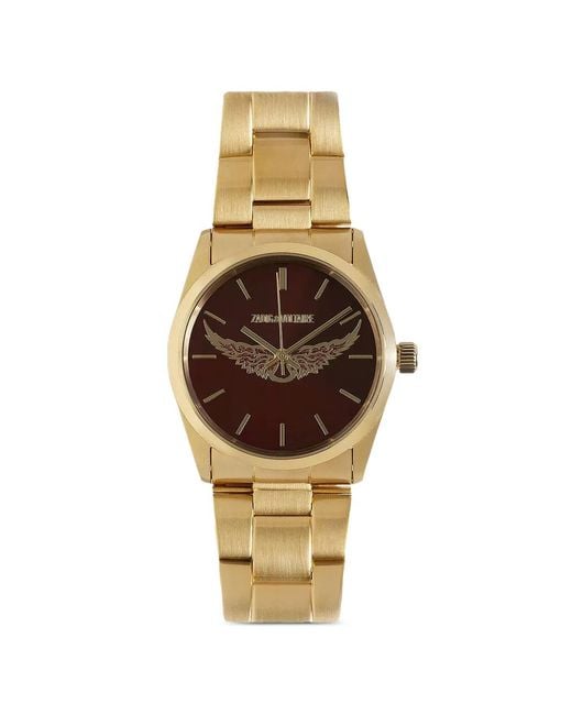Zadig & Voltaire Metallic Wings Steel Watch