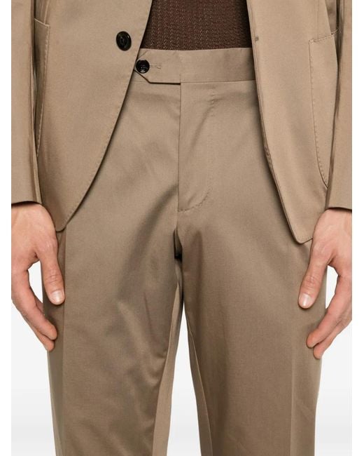 Lardini Natural Single-Breasted Suit for men