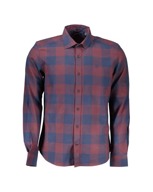 North Sails Purple Chemise À Carreaux for men