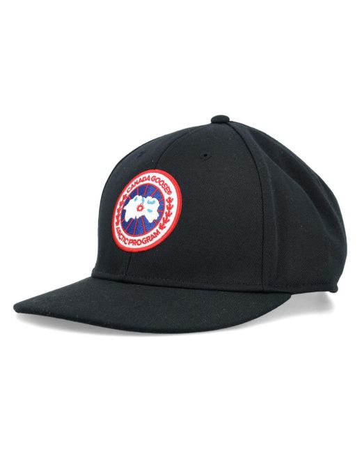 Canada Goose Arctic Baseballkappe mit Logo-Patch in Black für Herren