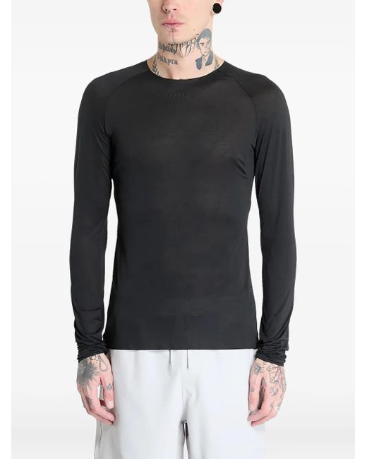 C.r.a.f.t Black Pro Dry Nanoweight Long-Sleeve T-Shirt for men