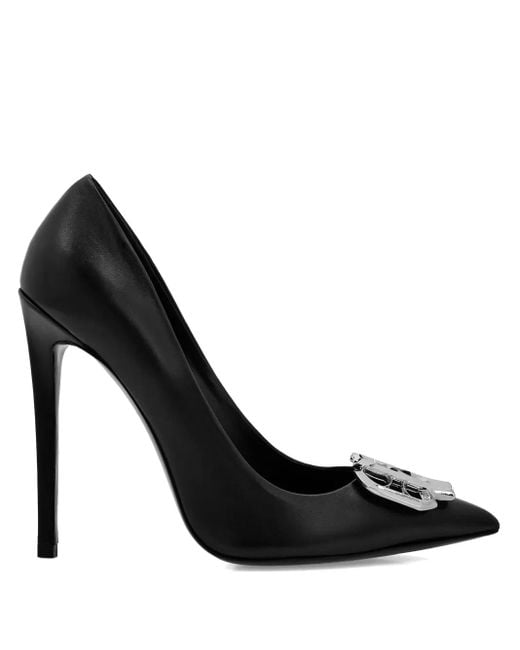 Philipp Plein Black 120Mm Gothic Pumps