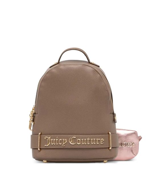 Juicy Couture Brown Sac À Dos Jasmine À Plaque Logo