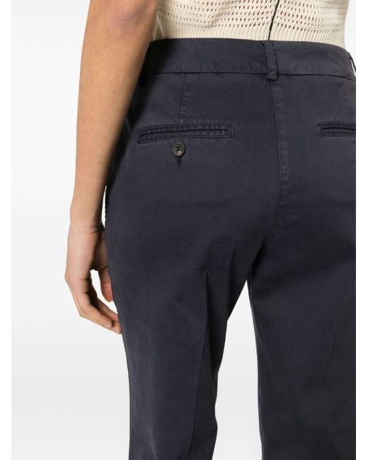 Pantalones 4718 con apliques Peserico de color Blue