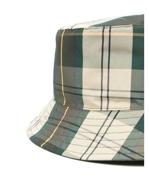 Barbour Green Classic Melton Wool Hat For for men