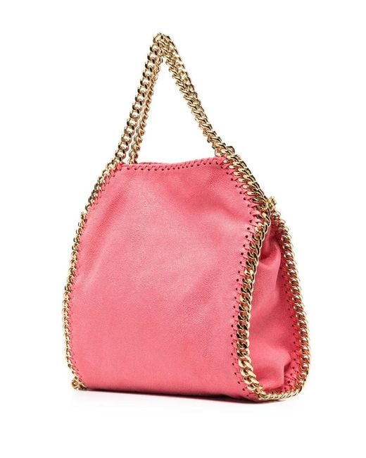 Stella McCartney Pink Mini Falabella Tote Bag