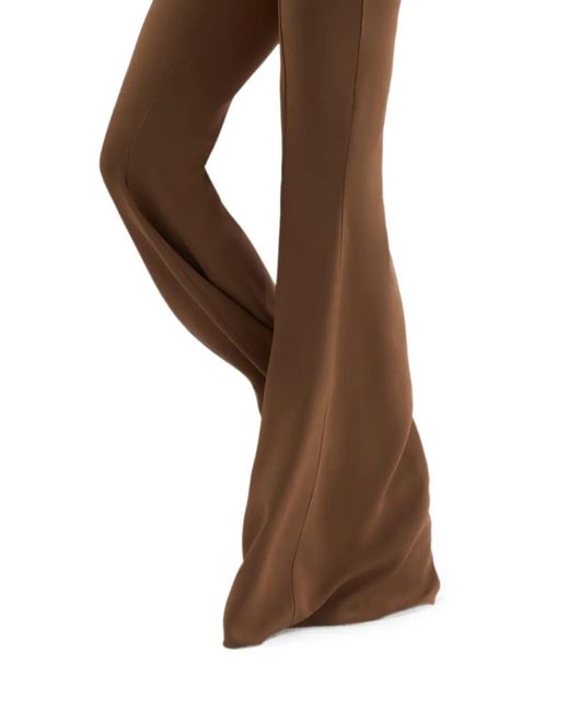 ‎Taller Marmo Brown Pantalon Mae À Coupe Évasée