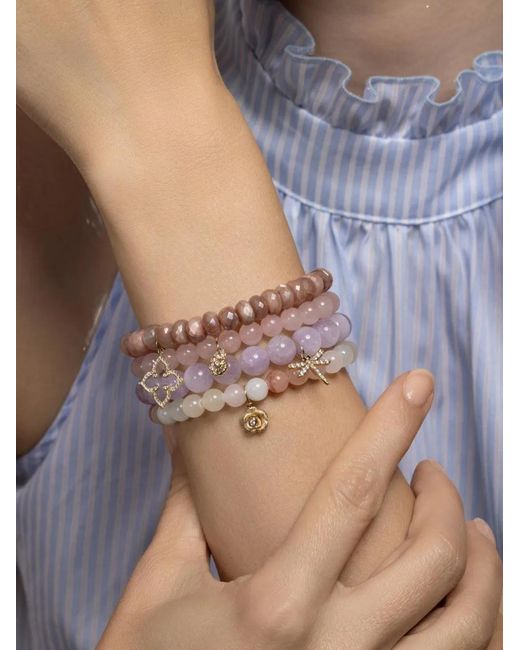 Sydney Evan Blue Dragonfly Charm Bracelet