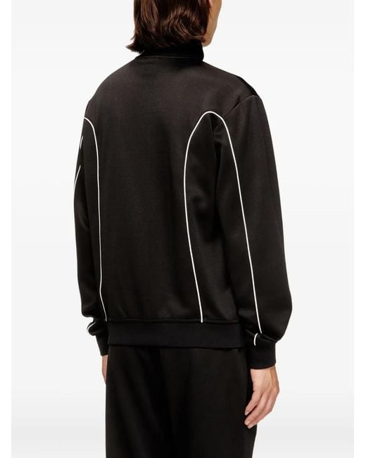 DIESEL S-Locking-Do Pullover Mit Reißverschluss in Black für Herren