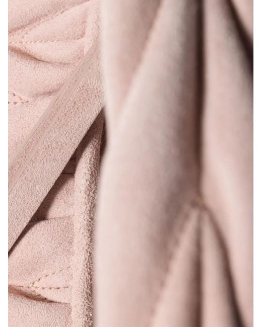 Miu Miu Pink Handtasche aus Matelassé-Leder