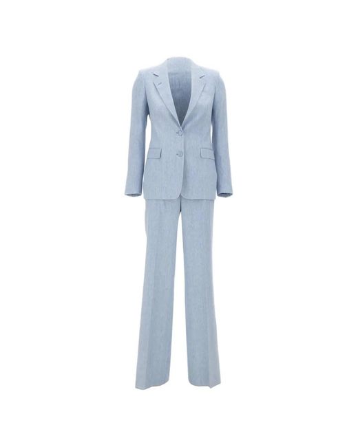 Tagliatore Blue Weite Hose Mit Klappentasche