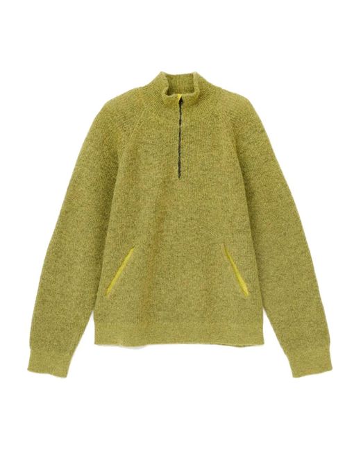 Hiking Patrol Green Essence Sweater