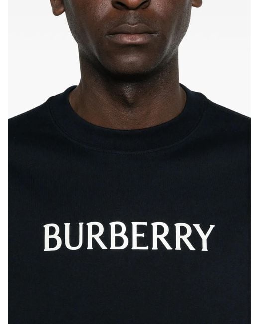 Burberry Black Logo T-Shirt for men