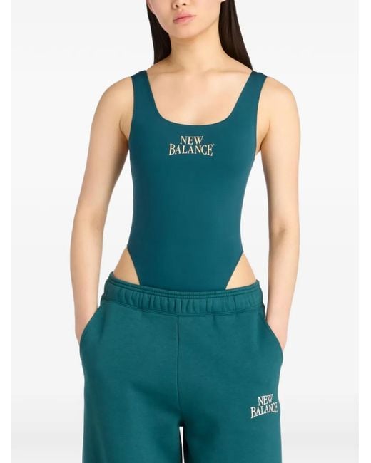 New Balance Blue Trackside Bodysuit