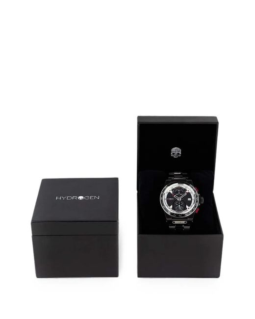 Hydrogen Black Otto 44Mm Chronograph Watch for men