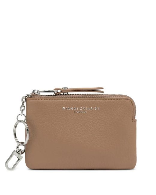 Gianni Chiarini Brown Logo-Detail Wallet