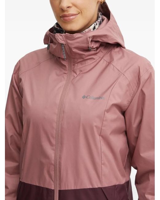 Columbia Red Inner Limits Iii Hooded Jacket