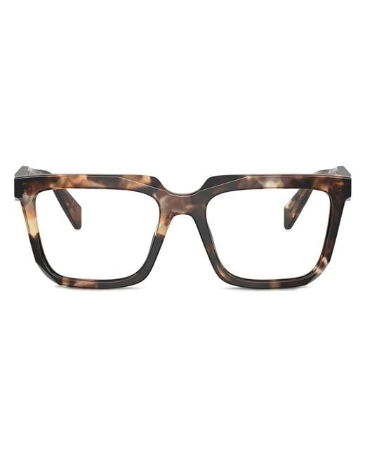 Prada Brown Pr A19V Brille