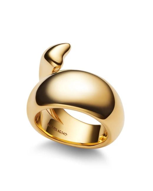 Maria Black Metallic Sagene Ring