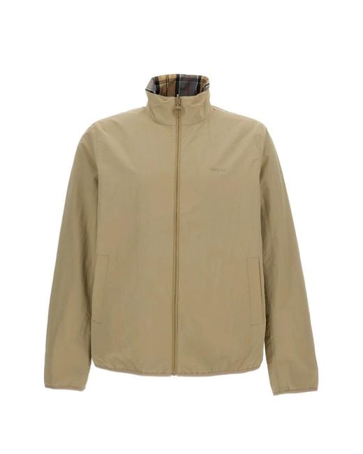 Barbour Natural Zip-Up Reversible Jacket for men